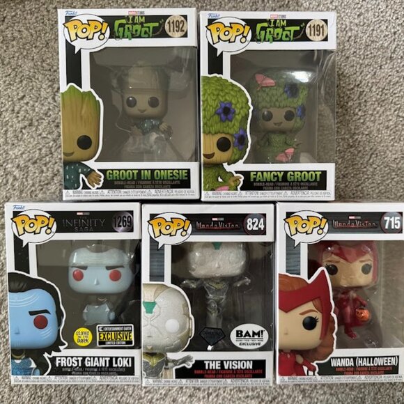 Marvel Comics Funko Pop Collection - Picture 1 of 4
